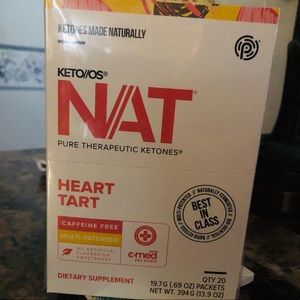Prüvit Ketones Heart tart caffeine free.  NIB